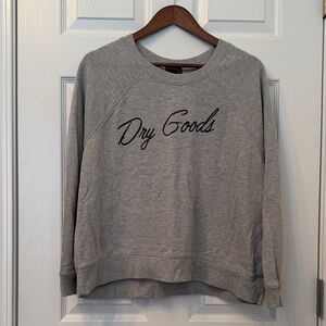 Dry Goods Heather Gray Crew Neck Sweater